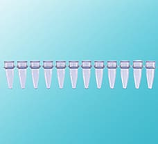 Strip Tubes without Cap  8 strips, PP, Capacity-0.2 ml, standard
