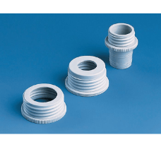 Thread adapter, PP, outer thread GL 32, for ground joint NS 24/29