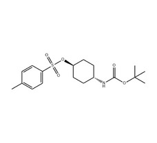 trans-4-(Boc-amino)cyclohexyl tosylate, 98%,1gm