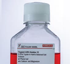 Trypsin 0.25% Solution 1X-TCL047-100ML