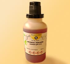 UNIVERSAL INDICATOR solution pH 4-11, 125ml