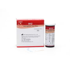 Urit H12 Hemoglobin Test Strip (Pack of 50 Strips)