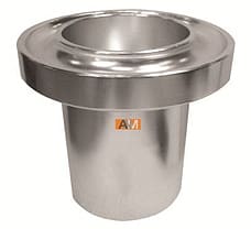 Viscosity Cup, Stainless Steel, with fixed nozzle orifice  4mm