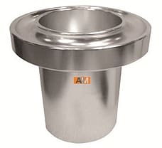 Viscosity Cup, Stainless Steel, with fixed nozzle orifice  5mm