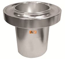 Viscosity Cup, Stainless Steel, with fixed nozzle orifice  6mm