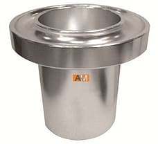 Viscosity Cup, Stainless Steel, with fixed nozzle orifice  8mm