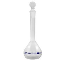 Volumetric Flask, Class A with NABL Certificate , Capacity 50 ml , Neck Size 12/21 , Tolerance  0.06 ml