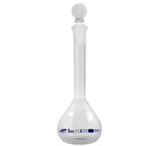 Volumetric Flask, Class A with NABL Certificate , Capacity 5 ml , Neck Size 10/19 , Tolerance  0.025 ml