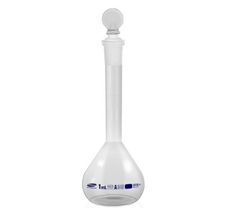 Volumetric Flask, Class A with NABL Certificate , Capacity 1 ml , Neck Size 10/19 , Tolerance  0.025 ml