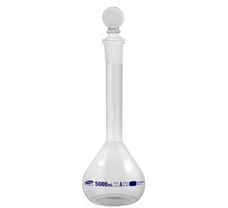 Volumetric Flask, Class A with NABL Certificate , Capacity 5000 ml , Neck Size 34/35 , Tolerance  1.2 ml