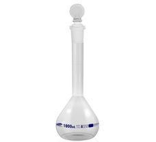 Volumetric Flask, Class A with NABL Certificate , Capacity 1000 ml , Neck Size 24/29 , Tolerance  0.4 ml