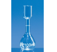 Volumetric flask, SILBERBRAND, Boro 3.3, 100 ml, for sugar analysis acc. Kohlrausch
