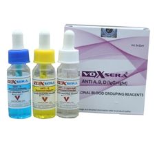 VoxSera Anti-A+B+D (IgG+IgM) set, 3x10 ml