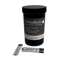 Xpress Gluco Plus Glucose Test Strips (Box of 50 Strips) for Sugar Test